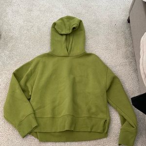 Zara cropped sweatshirt